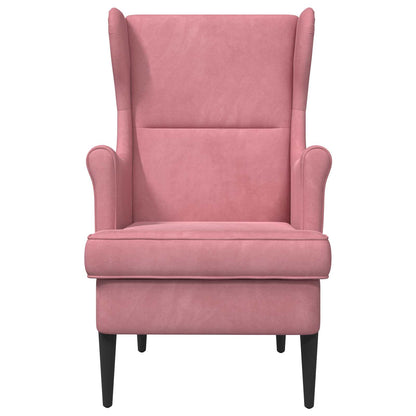Poltrona Rosa Velluto | homemem39
