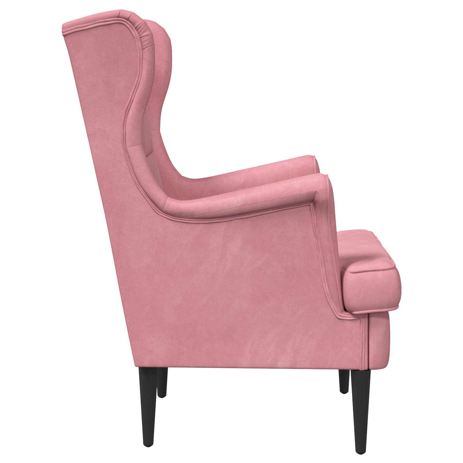 Poltrona Rosa Velluto | homemem39