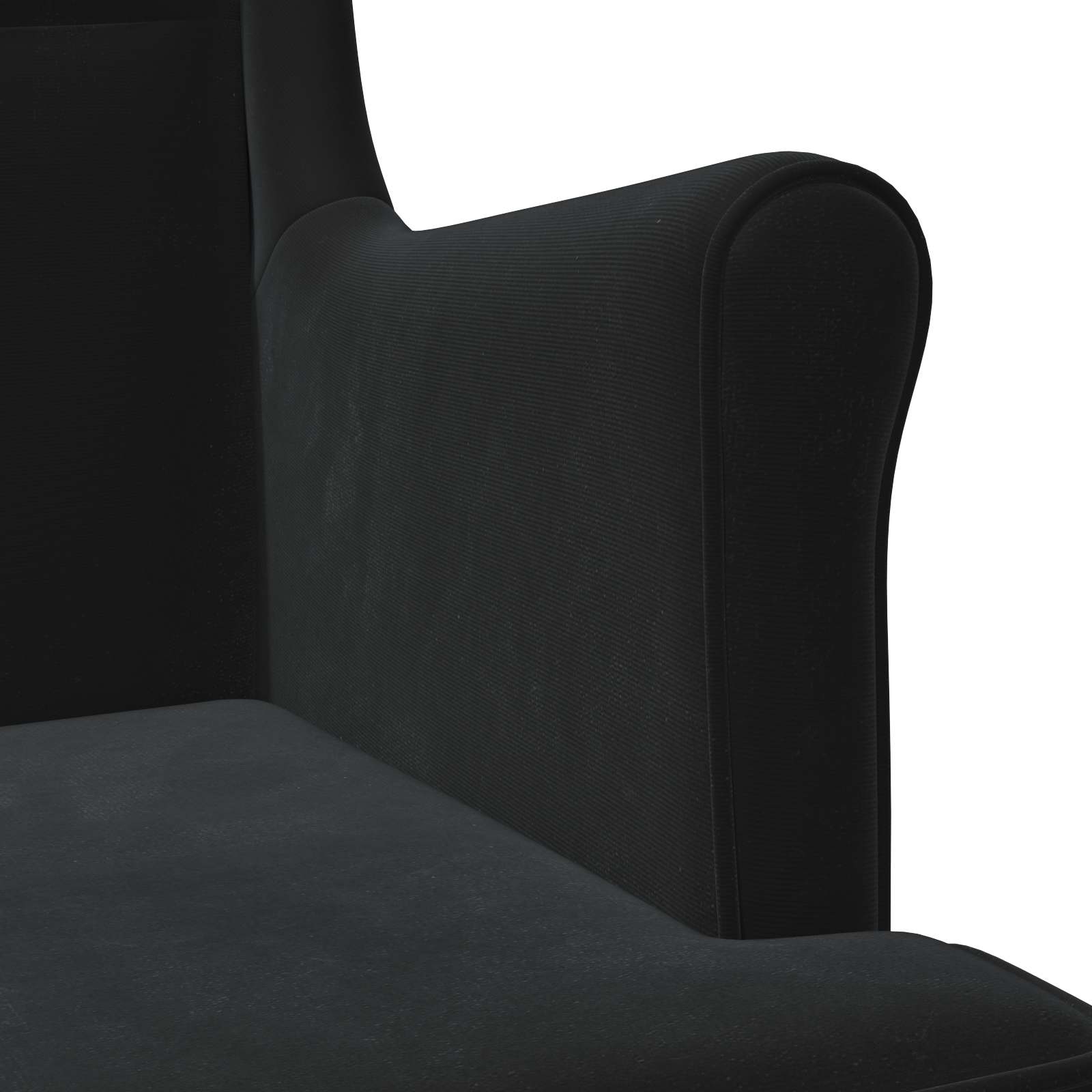 Poltrona Nero Velluto | homemem39