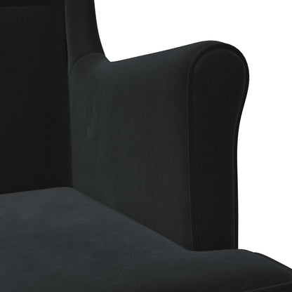 Poltrona Nero Velluto | homemem39