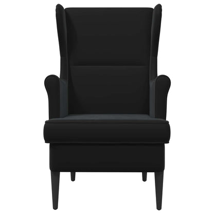 Poltrona Nero Velluto
