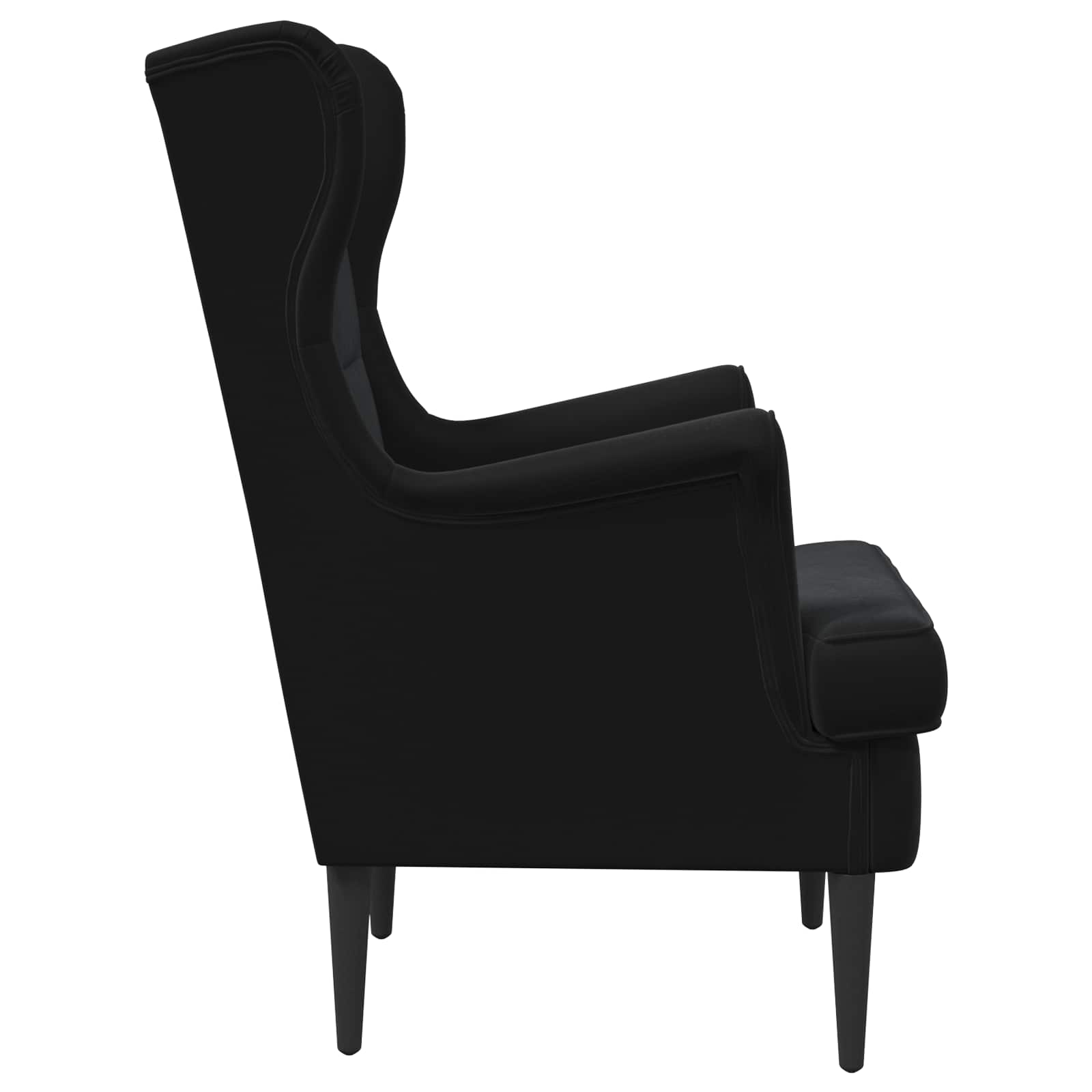 Poltrona Nero Velluto | homemem39