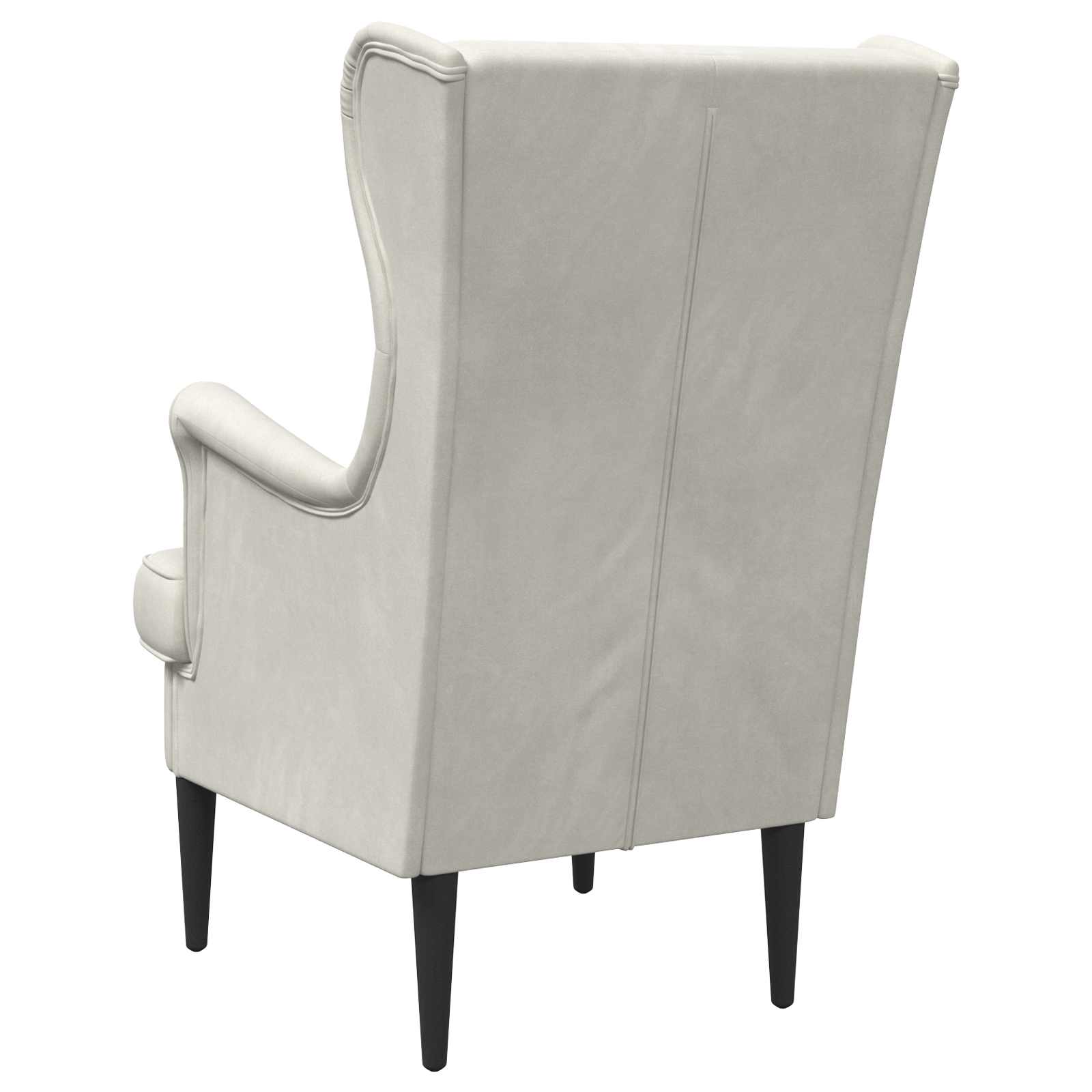 Poltrona Crema Velluto | homemem39