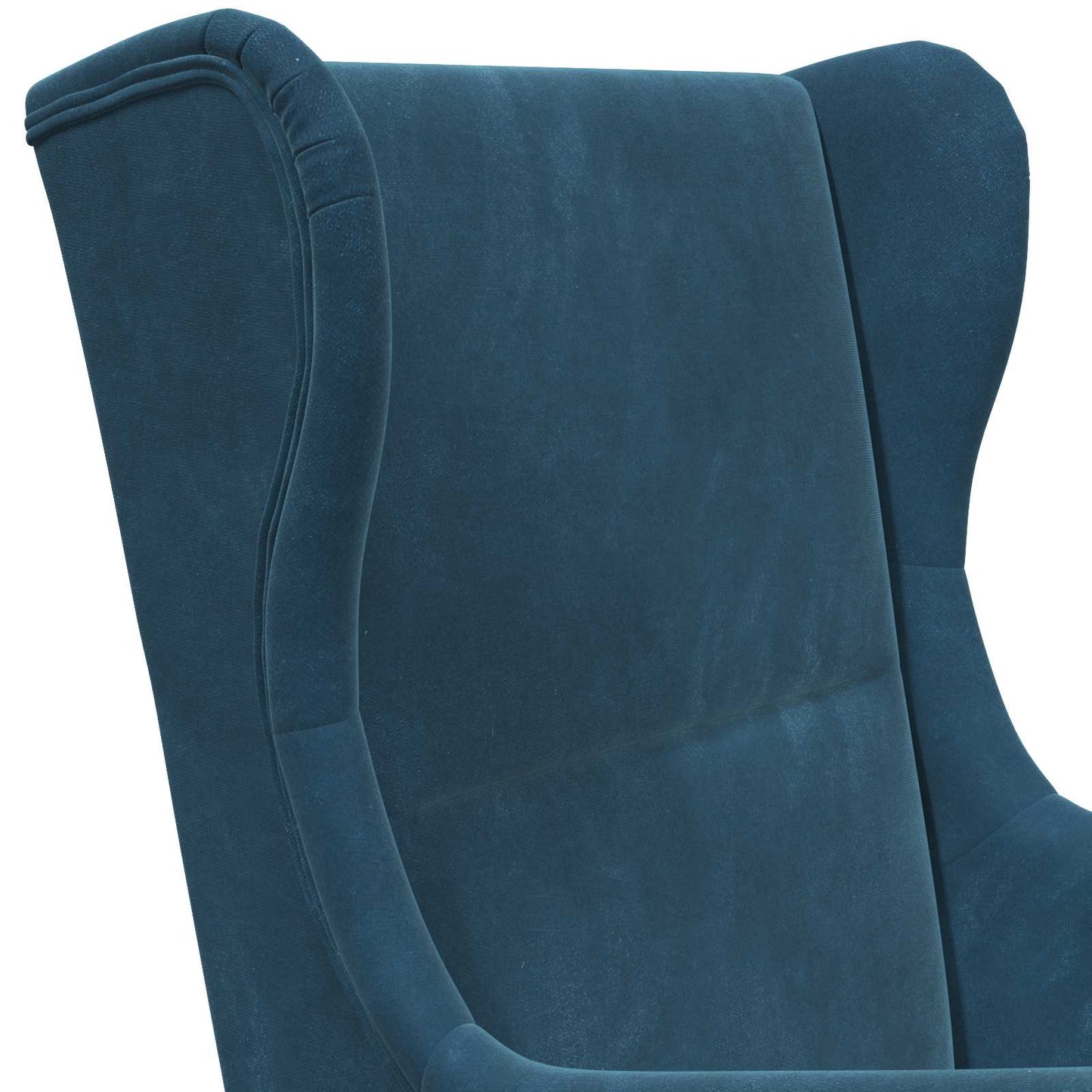 Poltrona Blu Velluto