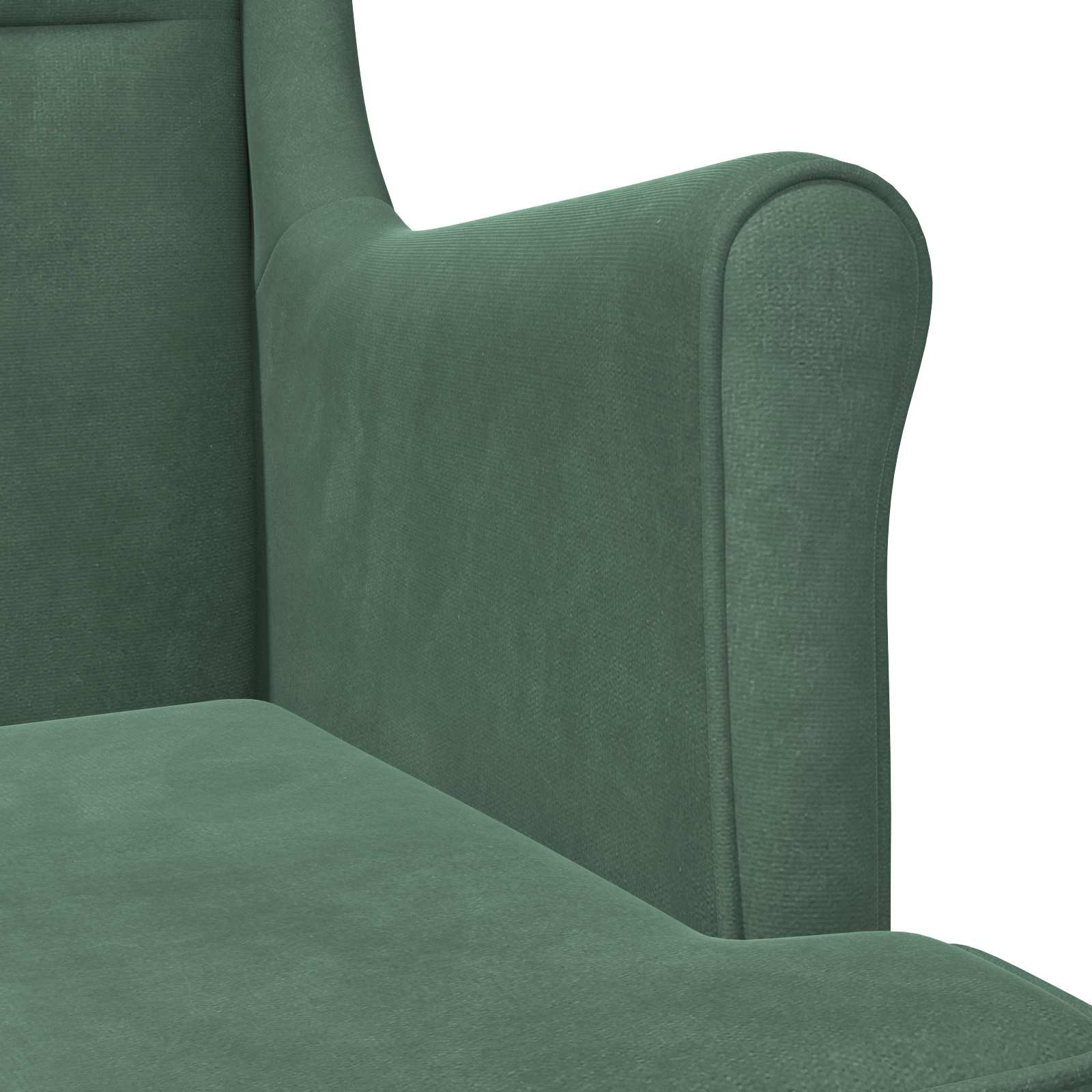 Poltrona Verde Mare Velluto | homemem39