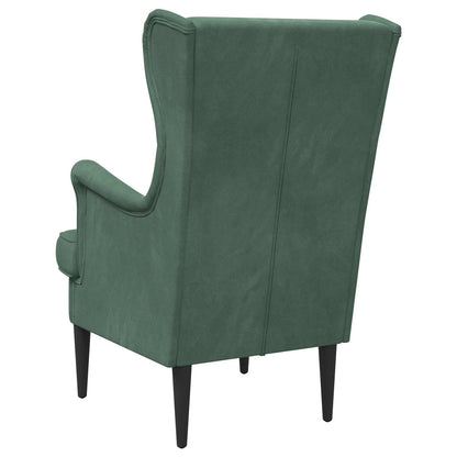 Poltrona Verde Mare Velluto | homemem39