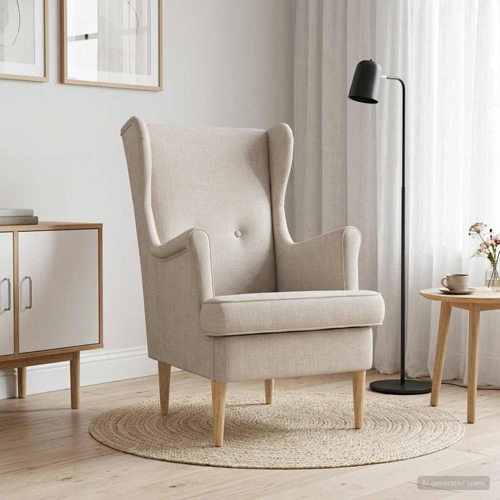 Poltrona Crema ARES