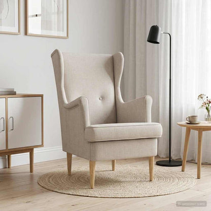 Poltrona Crema ARES
