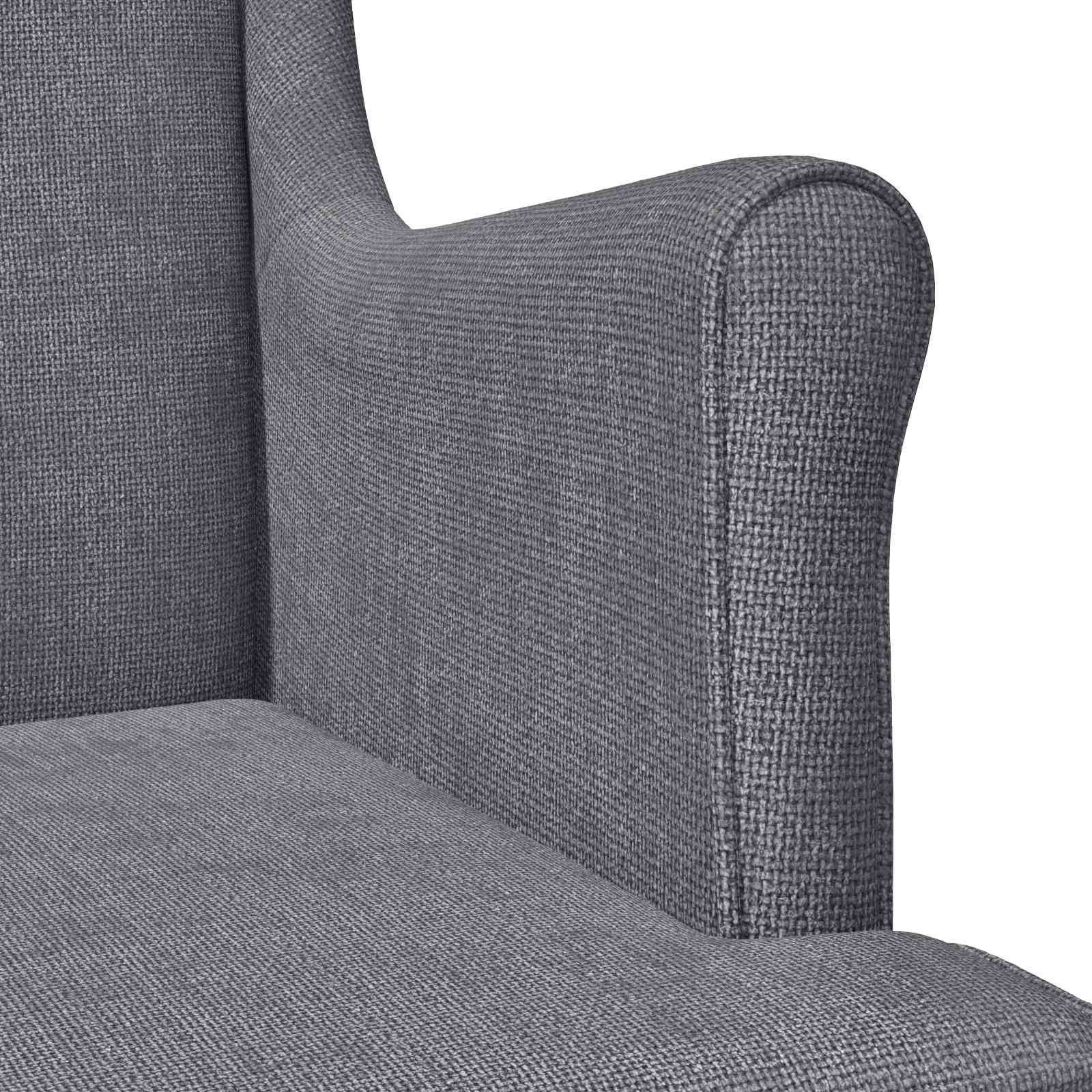 Poltrona Grigio Chiaro ARES | homemem39