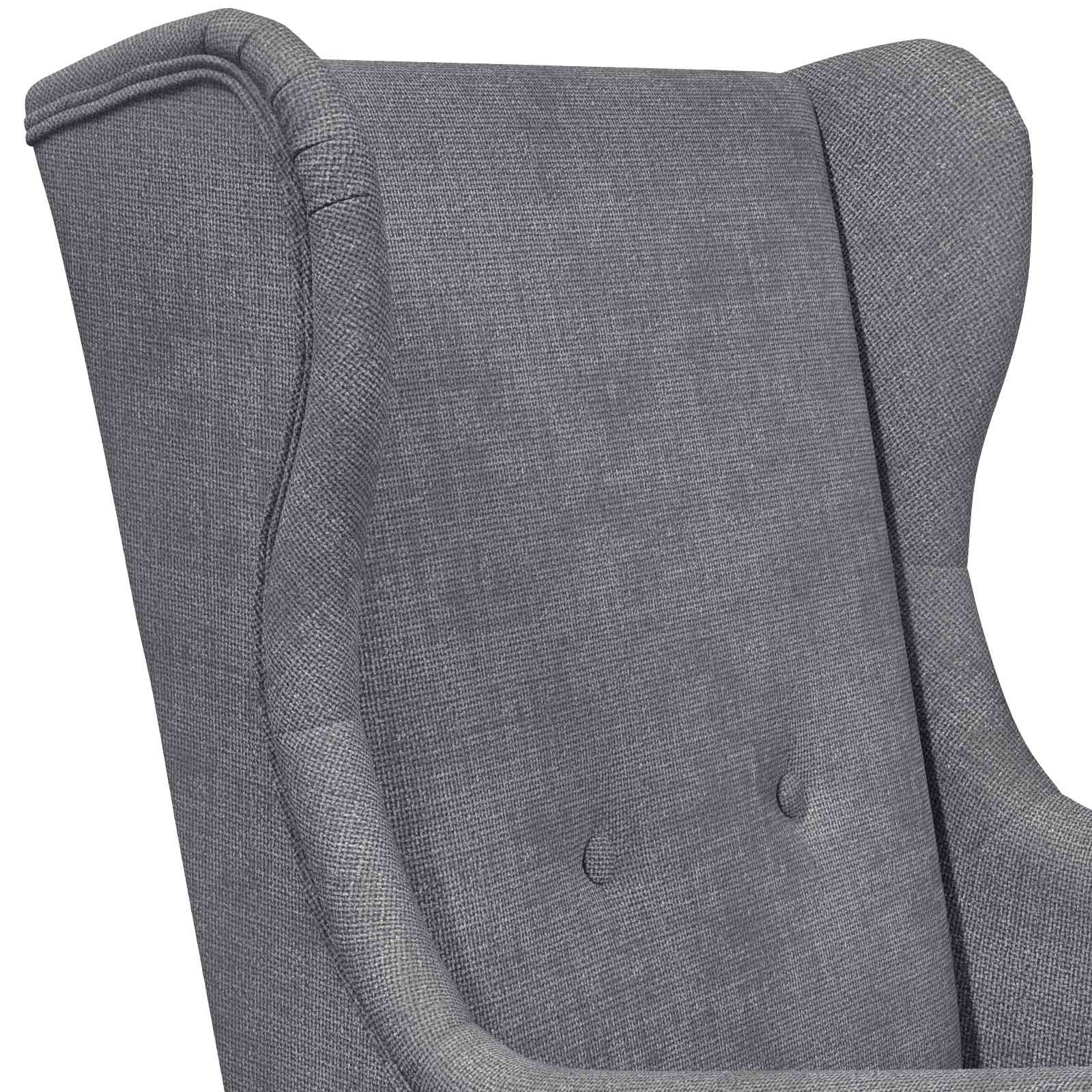 Poltrona Grigio Chiaro ARES | homemem39