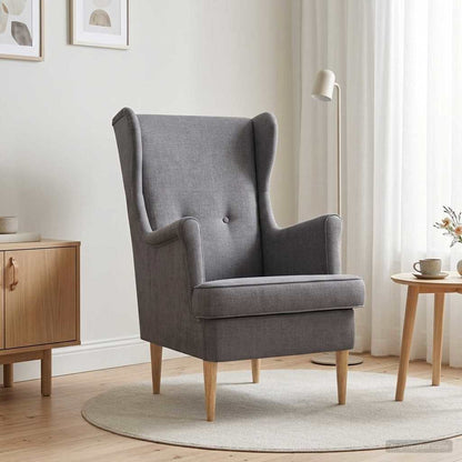 Poltrona Grigio Chiaro ARES