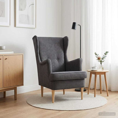 Poltrona Grigio Scuro ARES