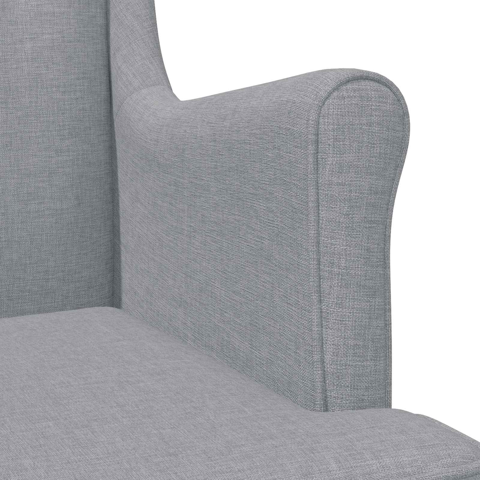 poltrona Grigio chiaro Tessuto | homemem39
