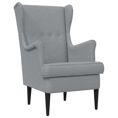 poltrona Grigio chiaro Tessuto | homemem39