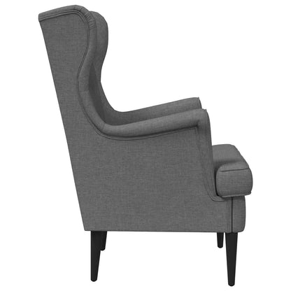 poltrona Grigio scuro Tessuto | homemem39