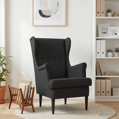 Poltrona Nero Tessuto