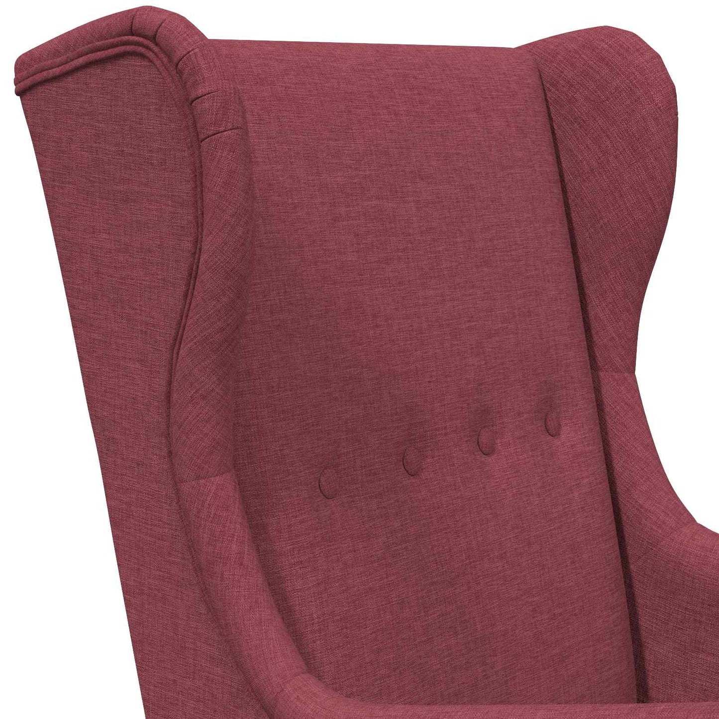 Poltrona Rosso Vino Tessuto