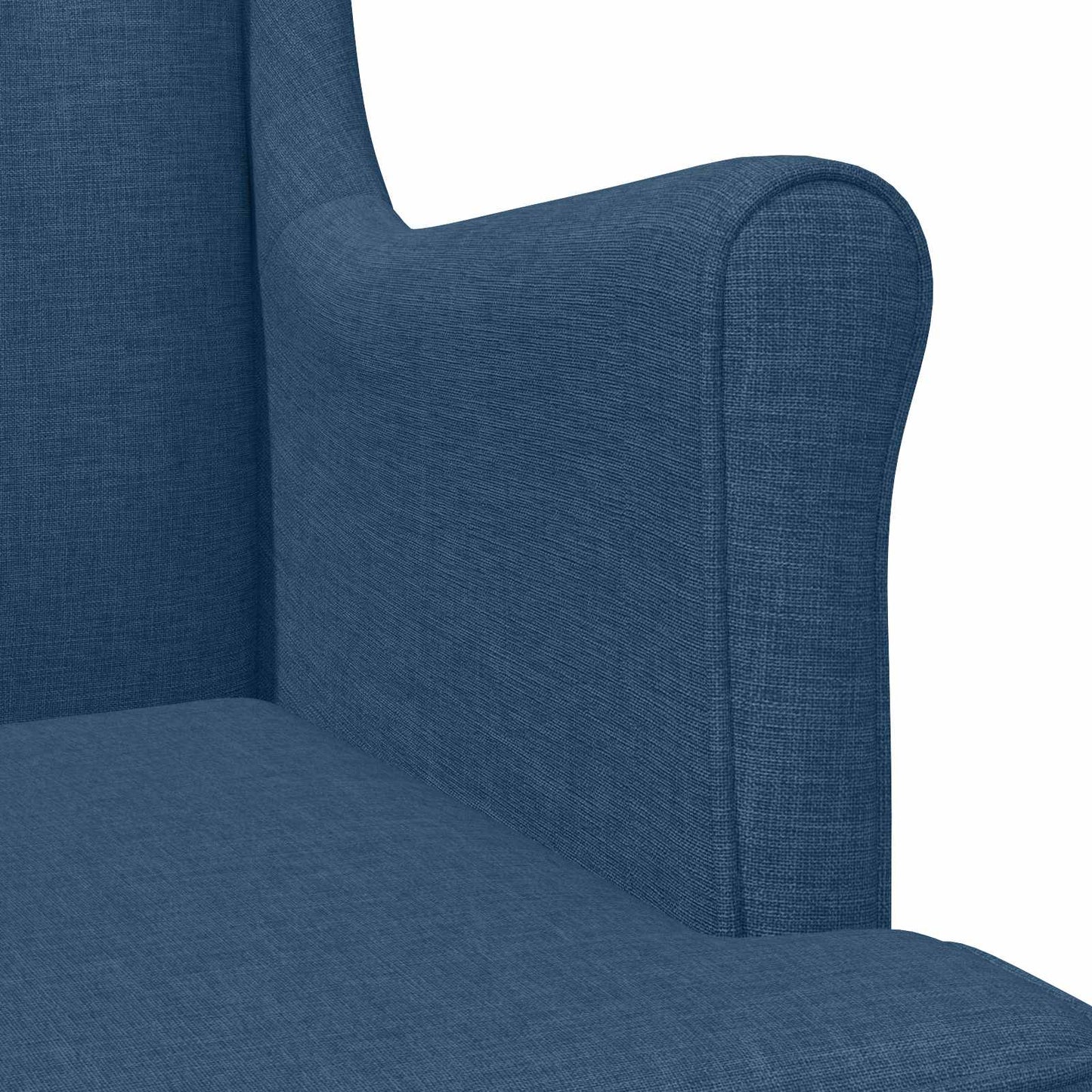 Poltrona Blu Tessuto