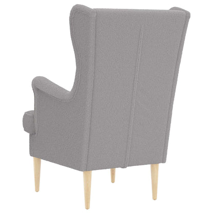 poltrona Grigio chiaro Tessuto | homemem39