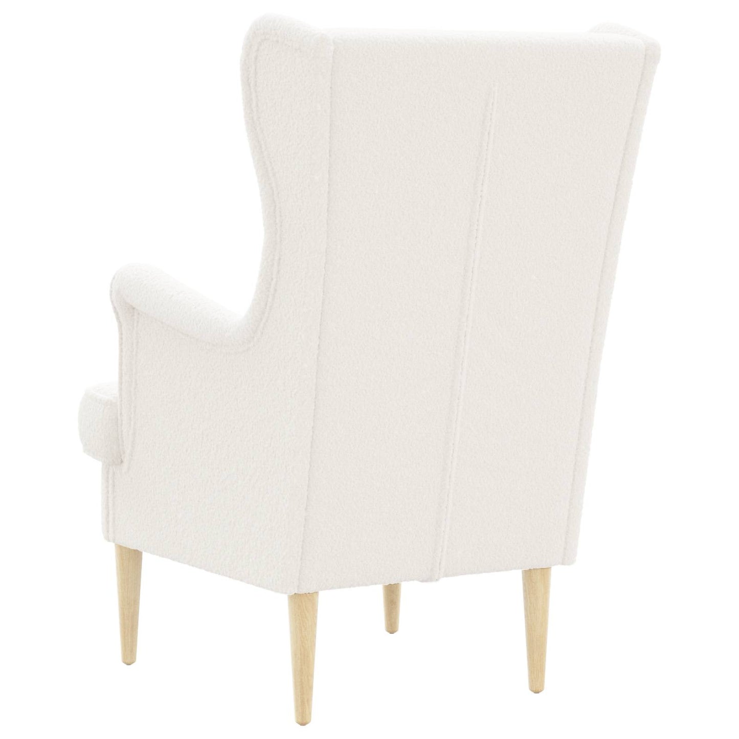 Poltrona Crema Bouclé