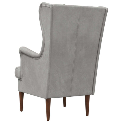 poltrona Grigio chiaro Velluto | homemem39