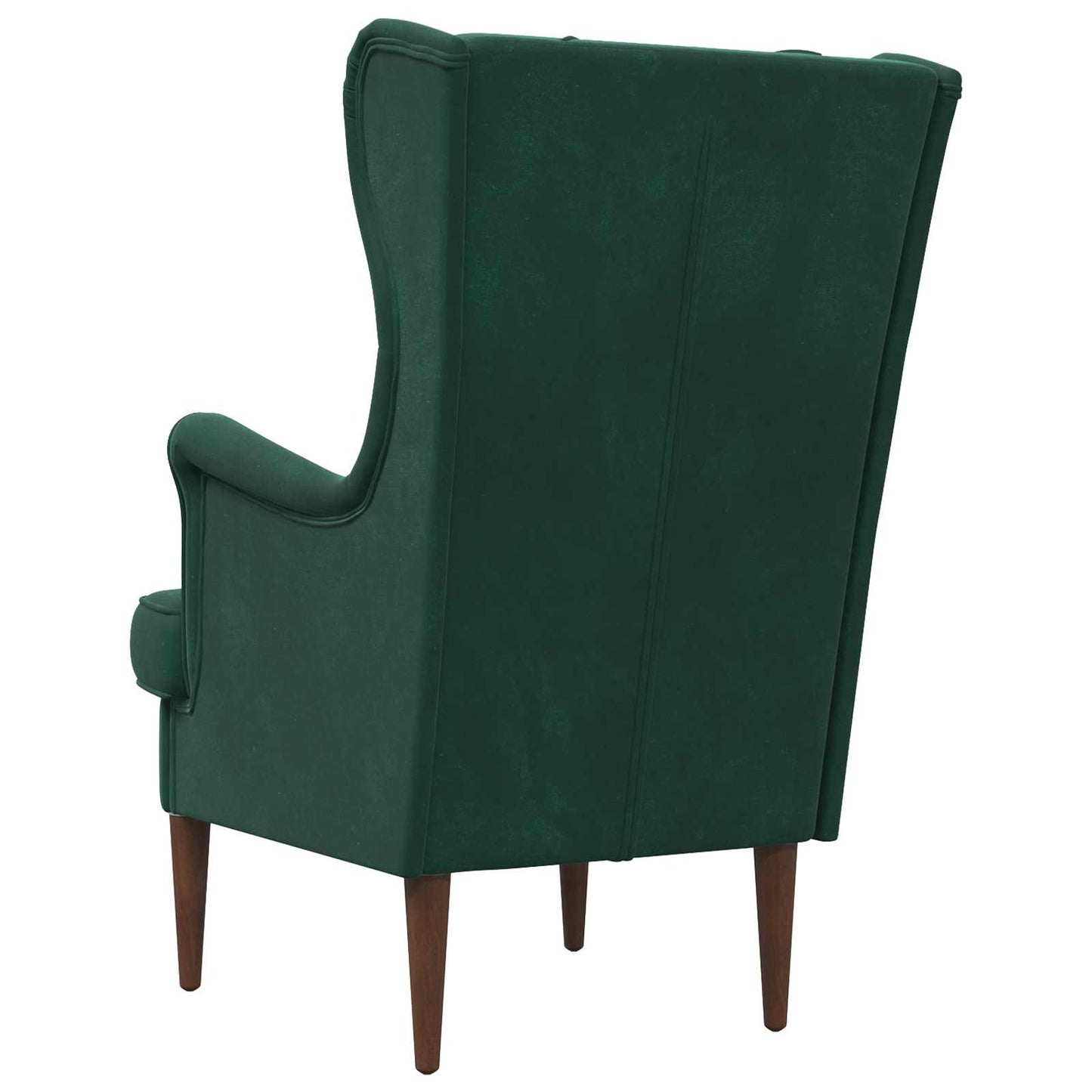 Poltrona Verde Scuro Velluto