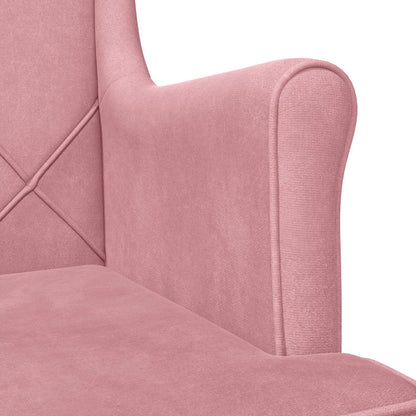 poltrona Rosa Velluto | homemem39