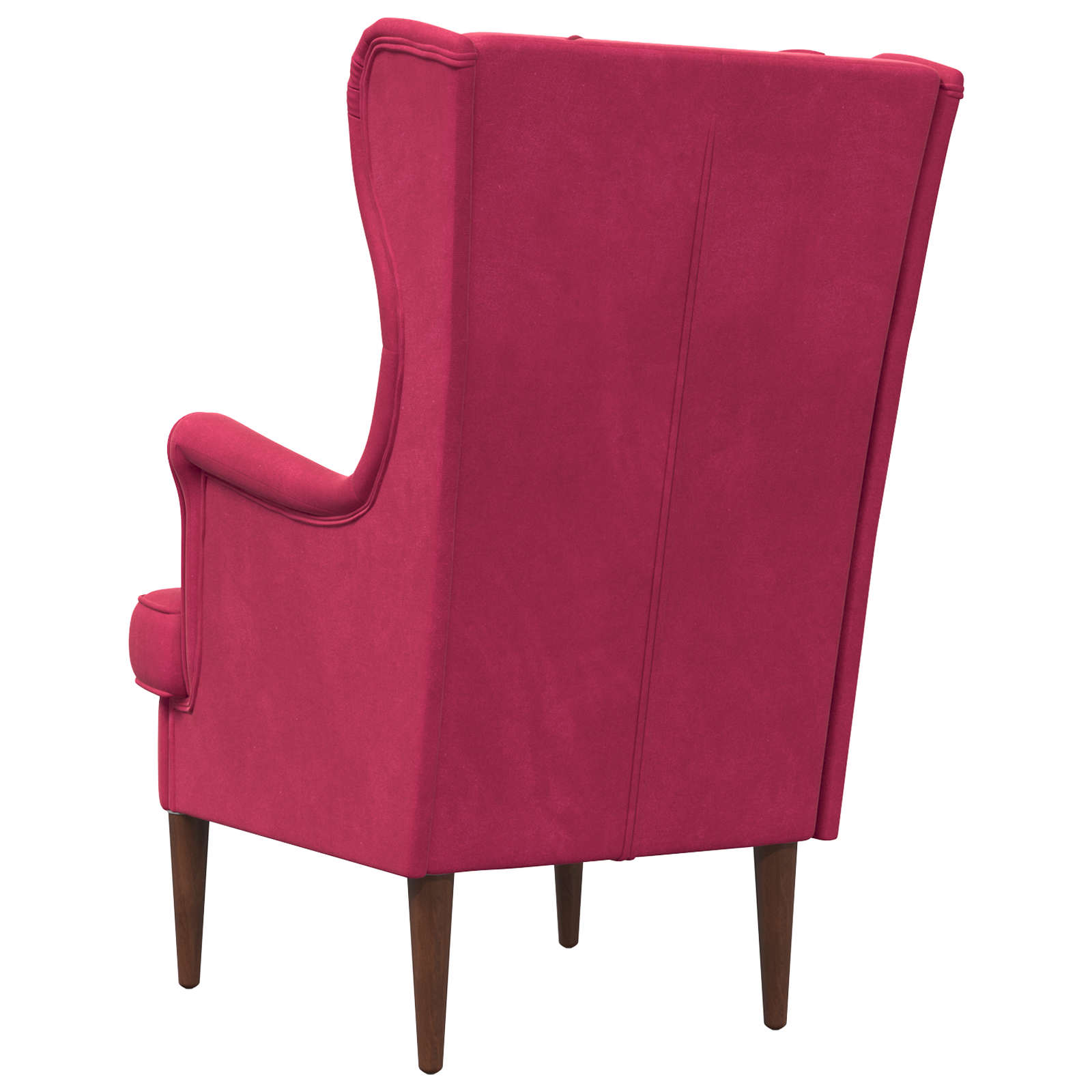 poltrona Rosso Vino Velluto | homemem39