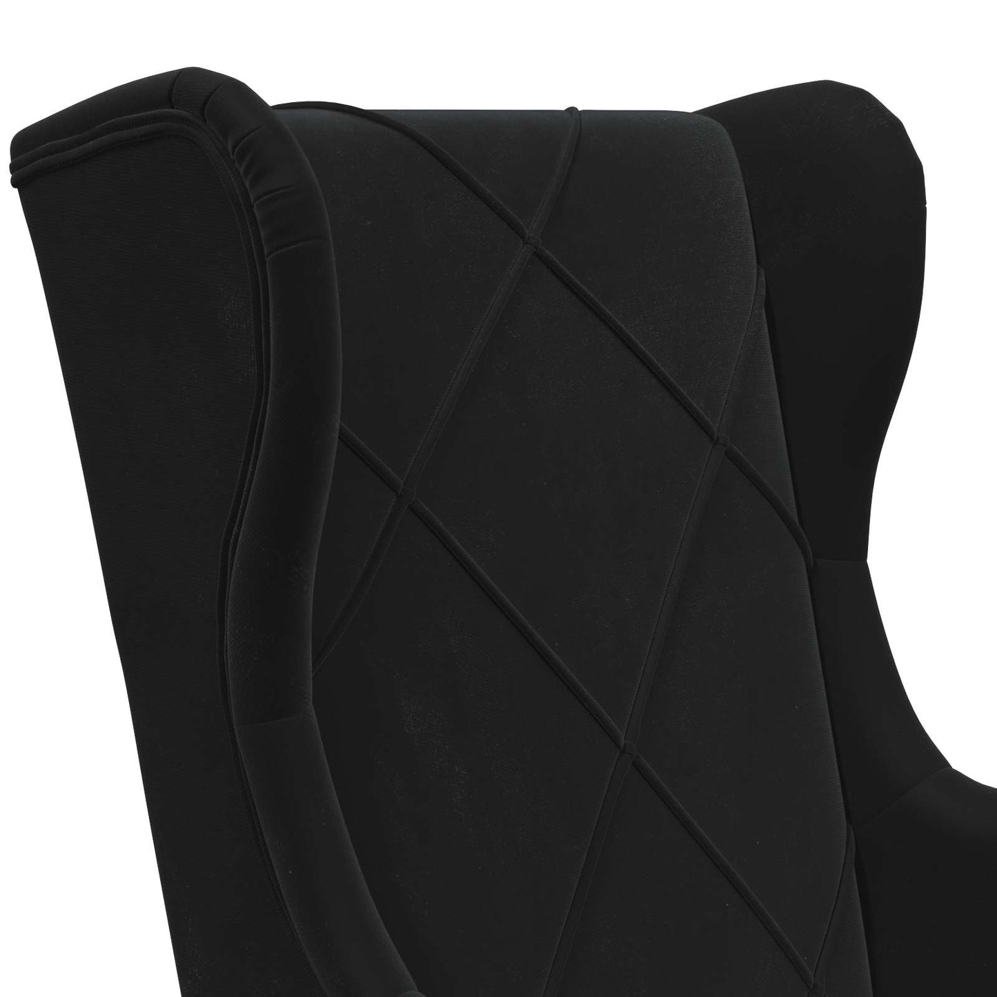 Poltrona Nero Velluto