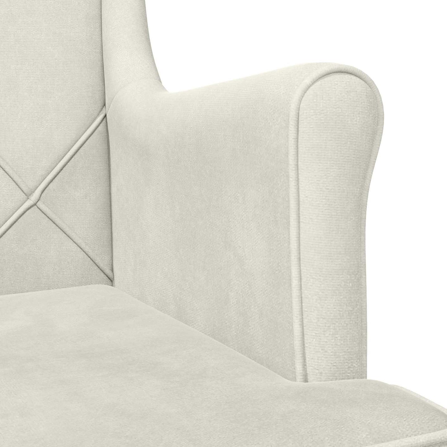 poltrona Crema Velluto | homemem39