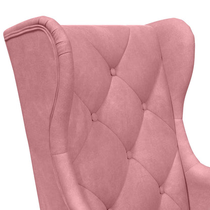 poltrona Rosa Velluto | homemem39