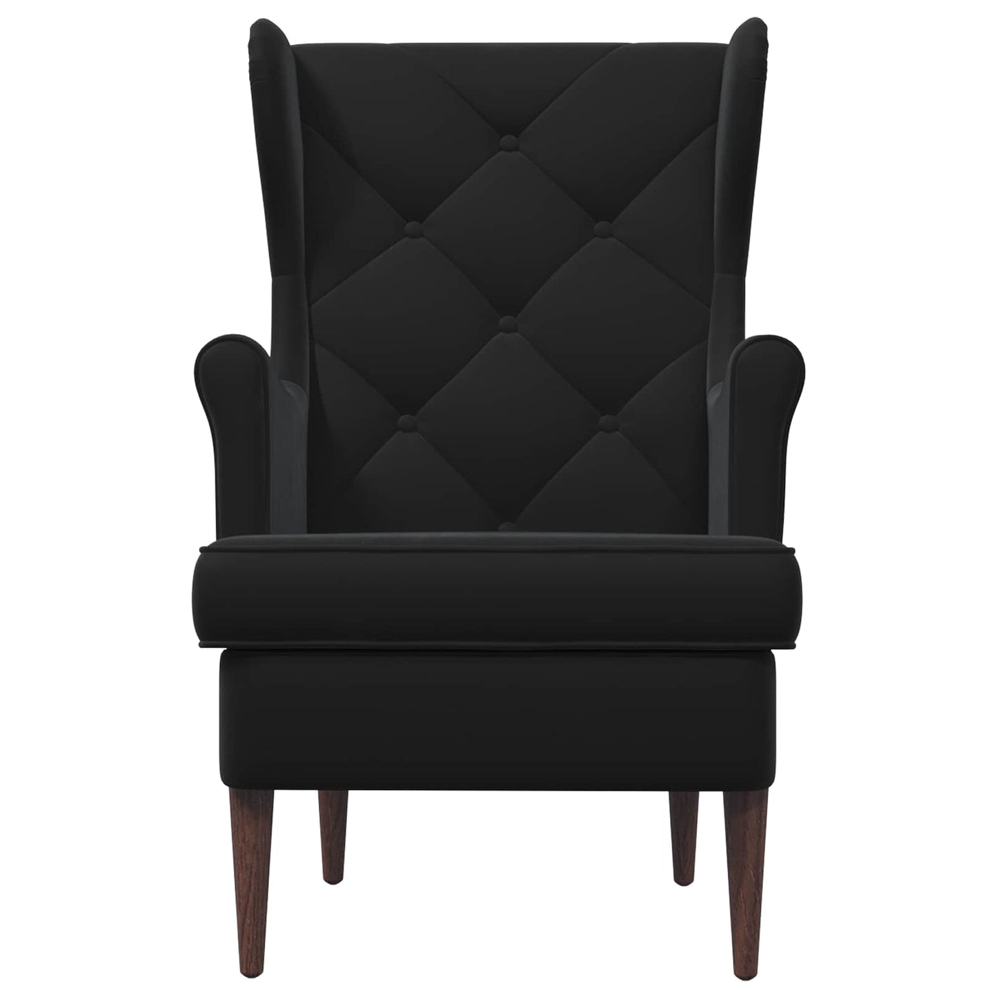 Poltrona Nero Velluto