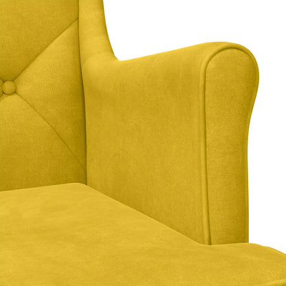 poltrona Giallo Velluto | homemem39