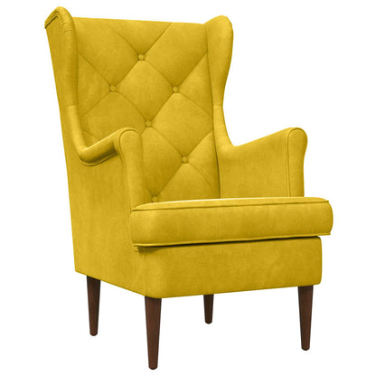 poltrona Giallo Velluto | homemem39