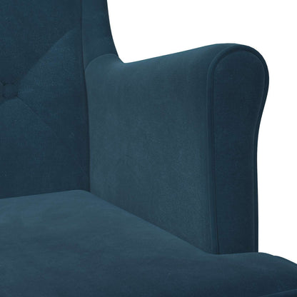 poltrona Blu Velluto | homemem39