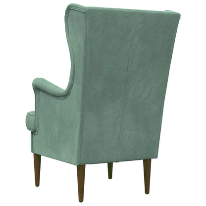 poltrona Verde Mare Velluto | homemem39