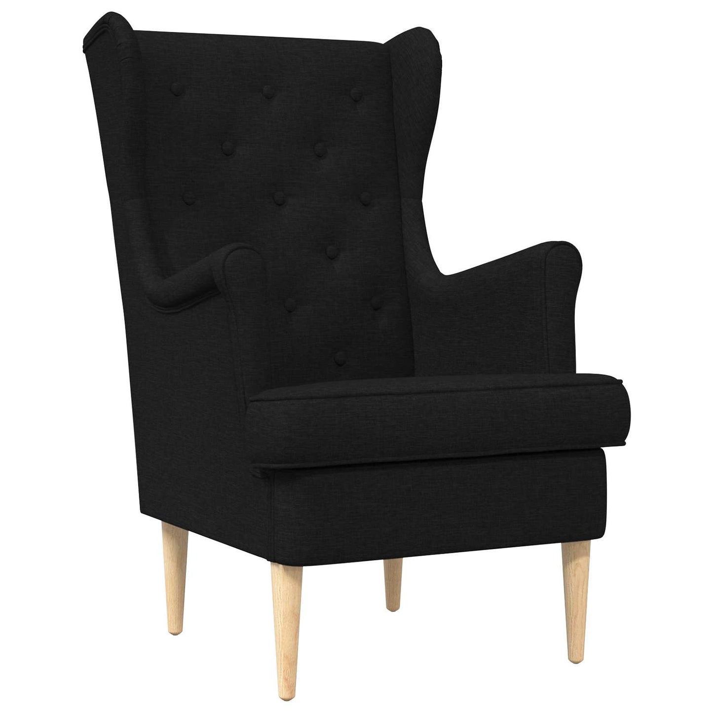 Poltrona Nero Tessuto