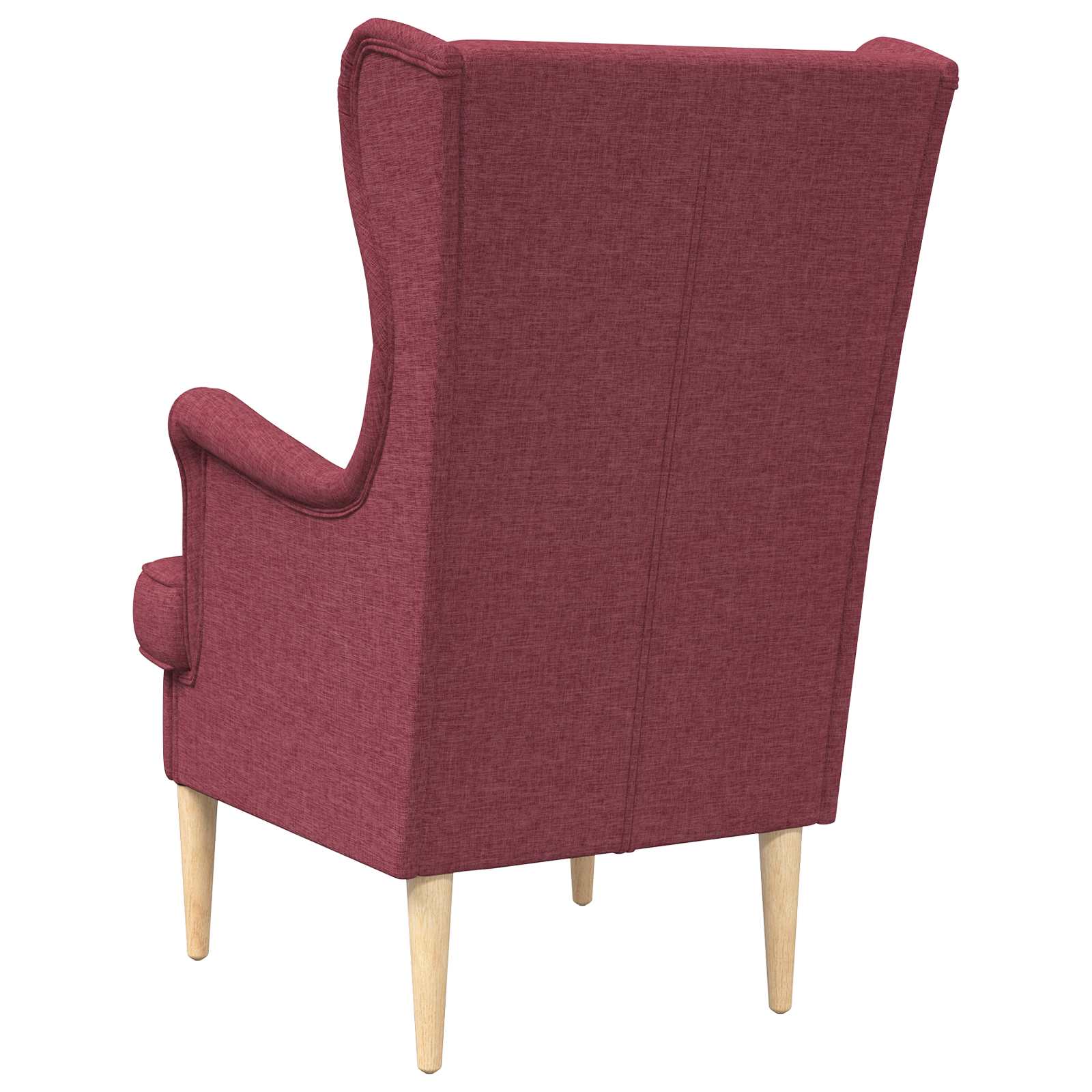 Poltrona Rosso Vino Tessuto | homemem39