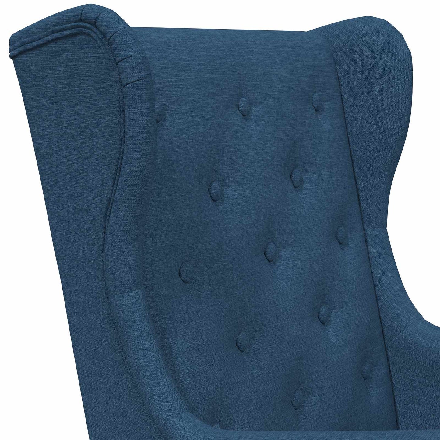 Poltrona Blu Tessuto