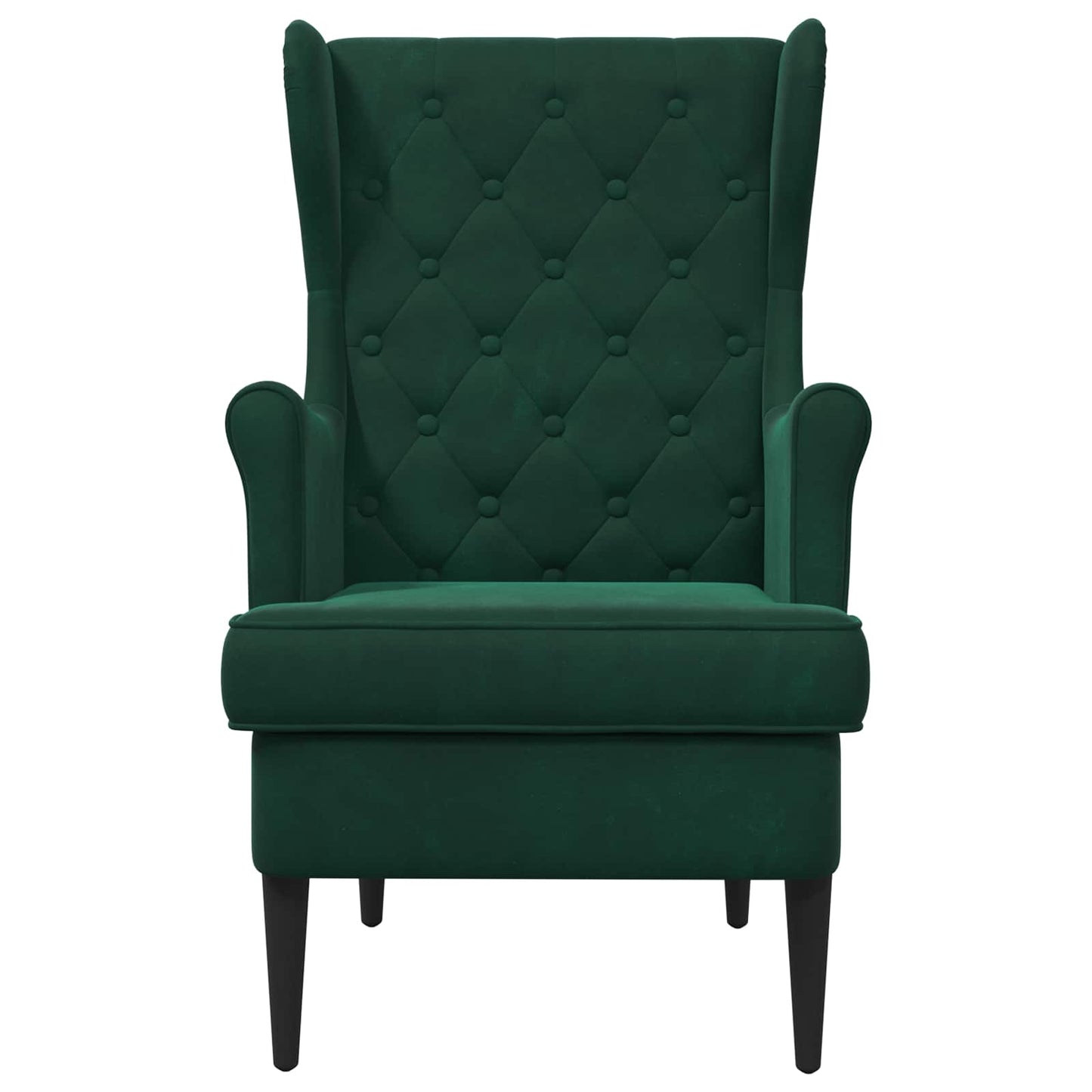 Poltrona Verde Scuro Velluto | homemem39