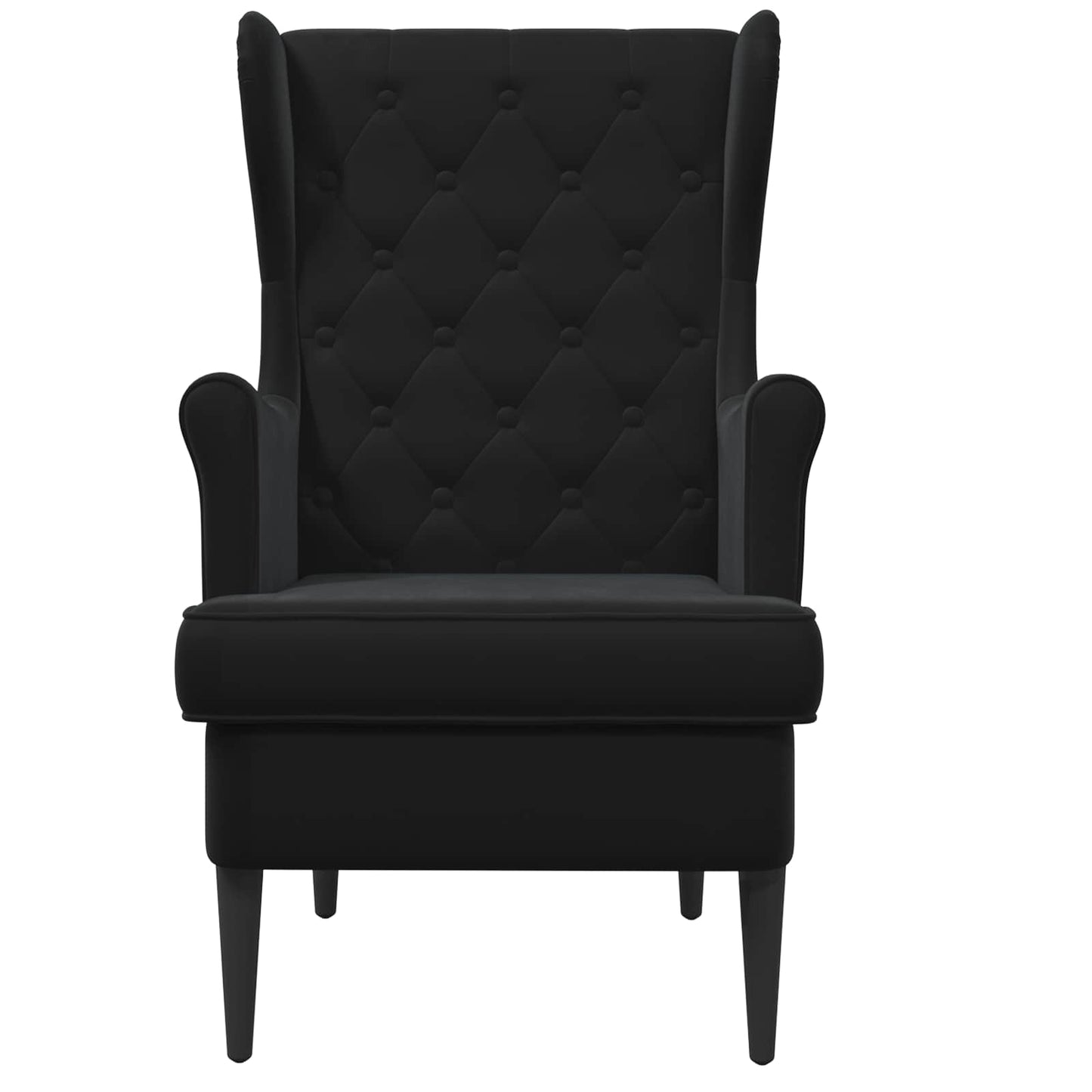 Poltrona Nero Velluto