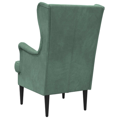Poltrona Verde Mare Velluto | homemem39