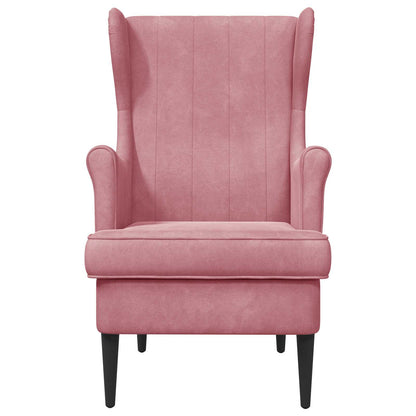 Poltrona Rosa Velluto