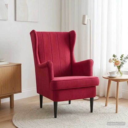 Poltrona Rosso Vino Velluto