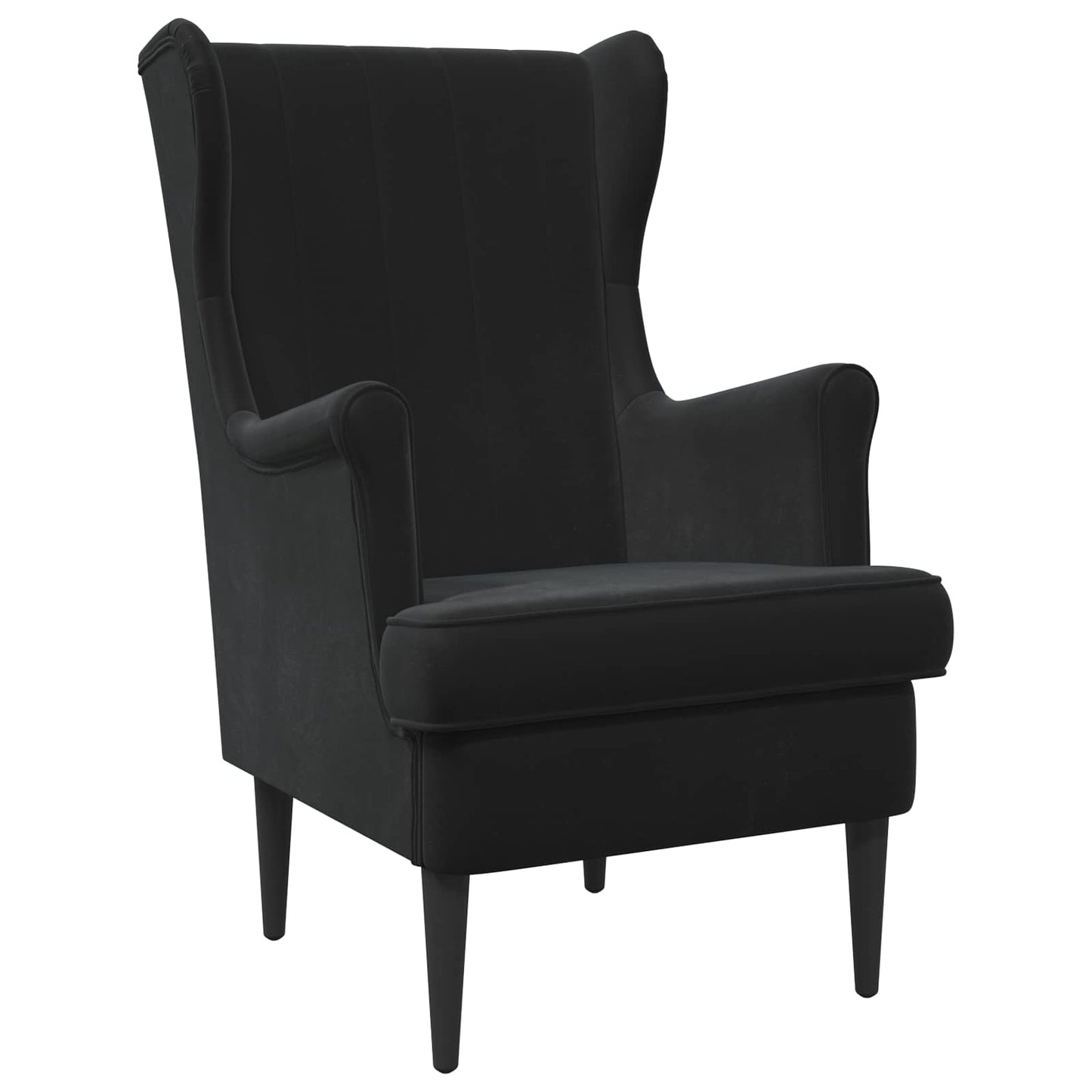 Poltrona Nero Velluto