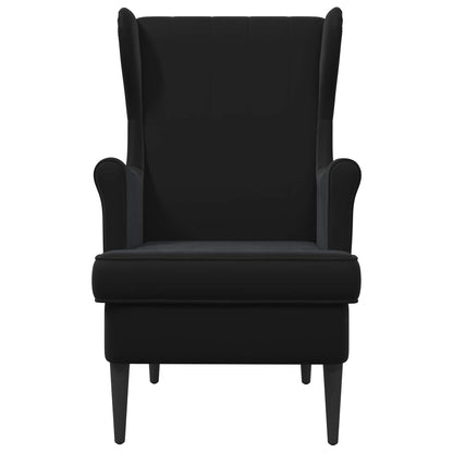 Poltrona Nero Velluto