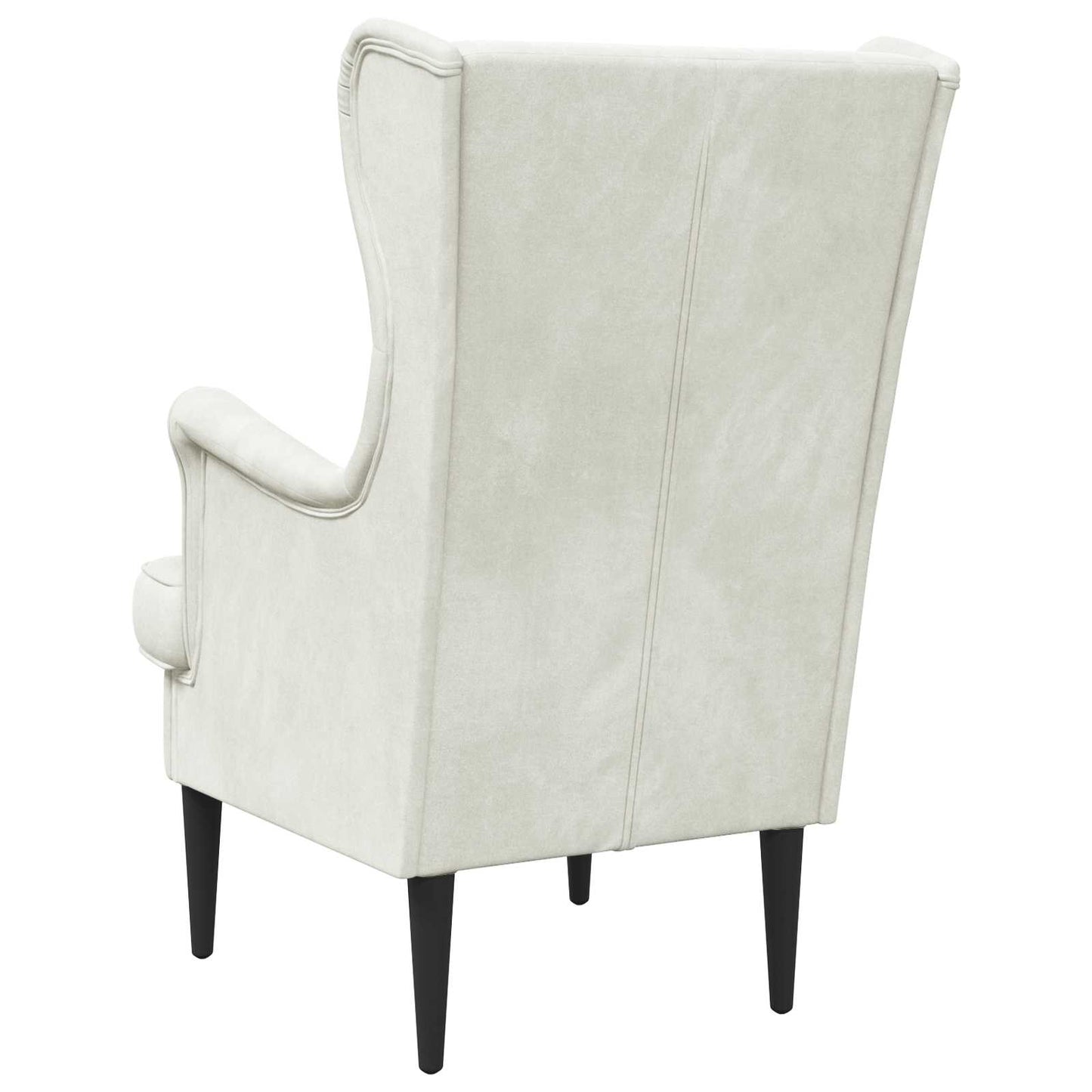 Poltrona Crema Velluto