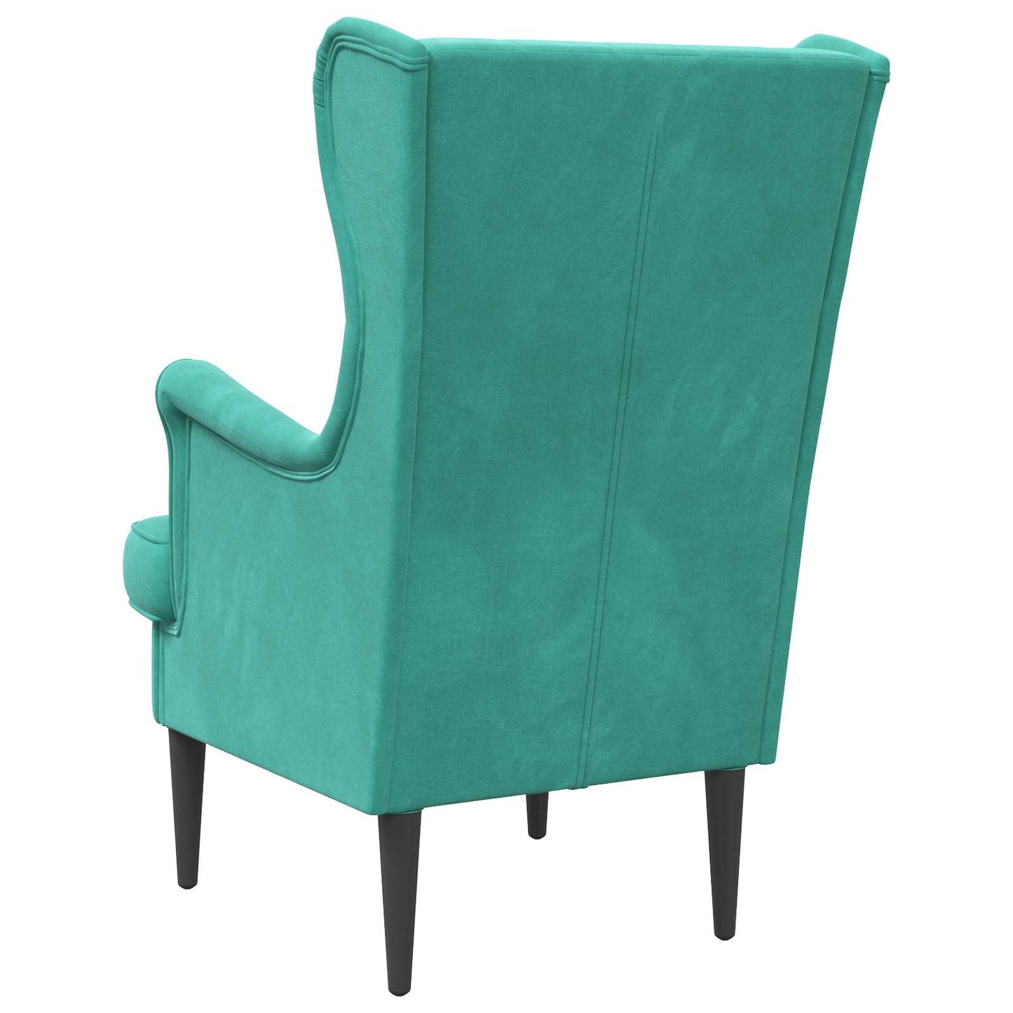 Poltrona Turchese Velluto