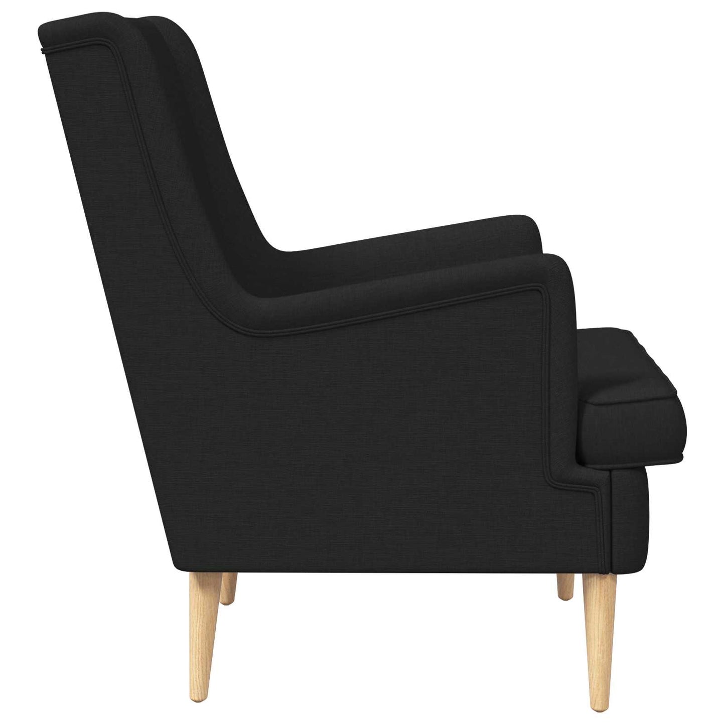 Poltrona Nero Tessuto