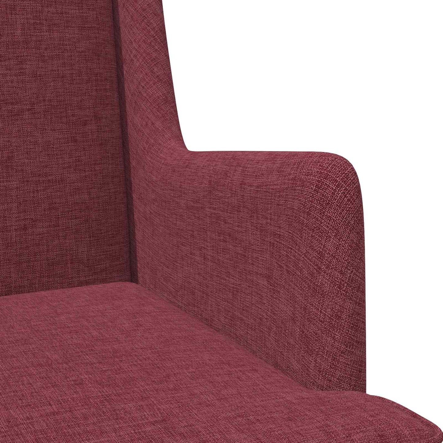 Poltrona Rosso Vino Tessuto | homemem39